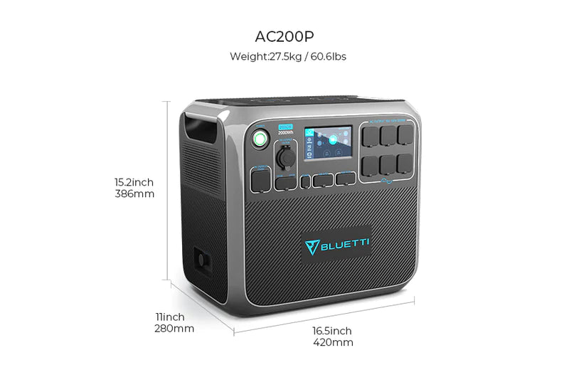 Bluetti AC200P 2000Wh/2000W Portable Power Station Bluetti AC200P 2000Wh/2000W Portable Power Station