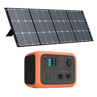 BLUETTI AC50S 500Wh/300W Portable Power Station +1*SP120/SP200 Solar Panel - Maxoak