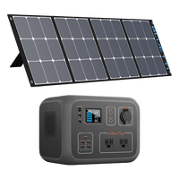 BLUETTI AC50S 500Wh/300W Portable Power Station +1*SP120/SP200 Solar Panel - Maxoak