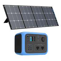 BLUETTI AC50S 500Wh/300W Portable Power Station +1*SP120/SP200 Solar Panel - Maxoak