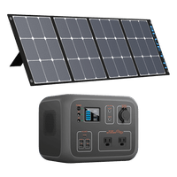 BLUETTI AC50S 500Wh/300W Portable Power Station +1*SP120/SP200 Solar Panel - Maxoak
