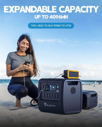 BLUETTI EB200P 2048Wh/2200W Portable Power Station - Maxoak