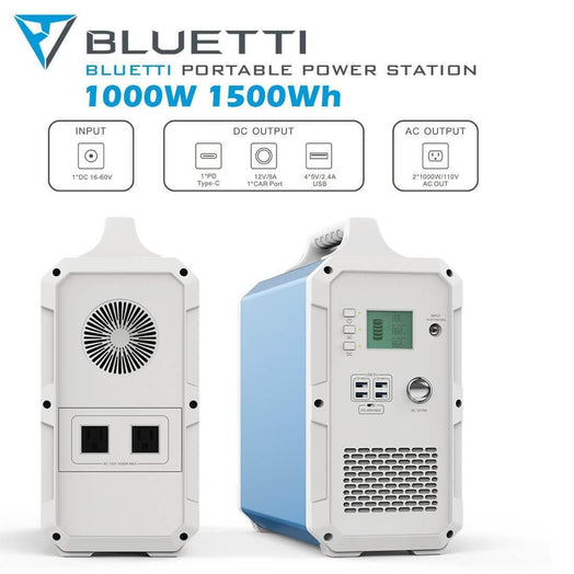 maxoak bluetti eb150 power station 1000w 1500Wh 