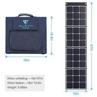 BLUETTI Refurbished SP120 120W Solar Panel - Maxoak