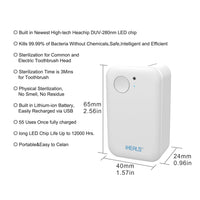 DU03 UV Toothbrush Sanitizer Case - Maxoak