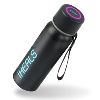 DU06 UV Self-Cleaning UV Water Bottle-White&Black - Maxoak