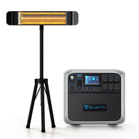 MAXOAK Infrared Patio Heater 1500W for Outdoor Indoor-QHA - Maxoak